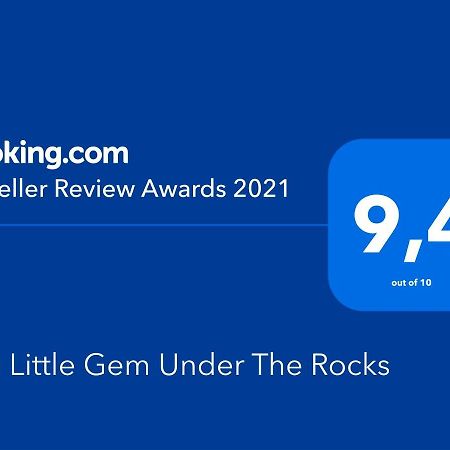 The Little Gem Under The Rocks Apartment Kastraki  Bagian luar foto