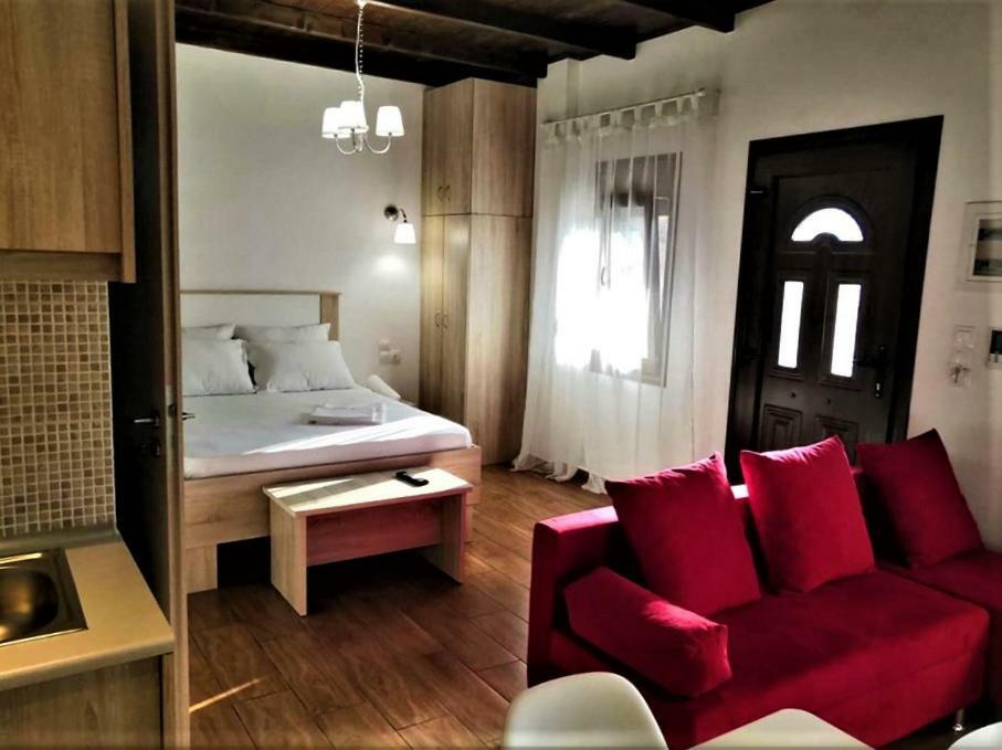 The Little Gem Under The Rocks Apartment Kastraki  Bagian luar foto